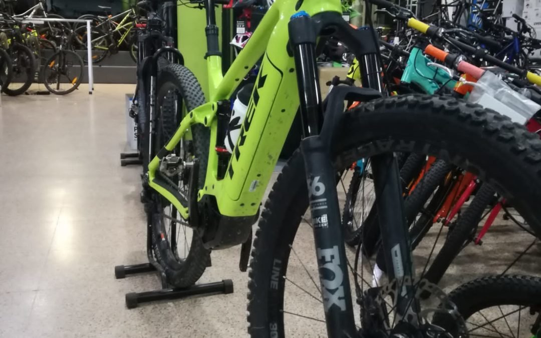 Sale electric bicycle Trek , second hand to Ayats cycles